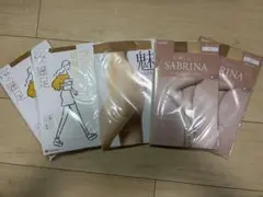 【新品】ストッキング 5足セット L-LL オールスルー 福助 アツギ グンゼ