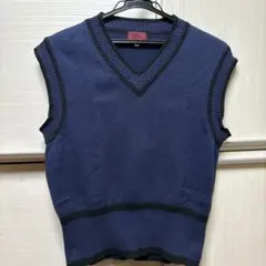 Paul Smith ネイビー Vネック ベスト Fサイズ