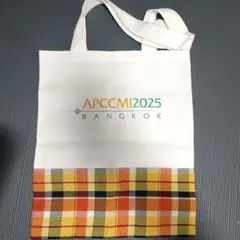【非売品】国際学会 トートバッグ タイ伝統織物柄