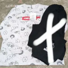 上のみ新品〇にゃんこ大戦争パジャマ 150