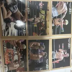 RIZIN MMA 경기 하이라이트 엽서, 6개 세트
