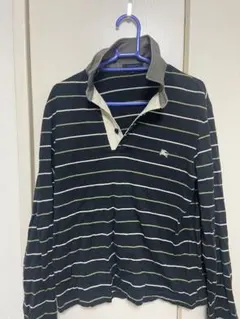 BURBERRY BLUE LABEL M BLACKホワイトストライプ