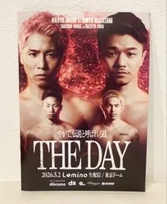 THE DAY 井上尚弥 vs 中谷潤人 パンフレット - メルカリ