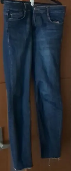 ZARA　trafaluc　denimwear　38　切りっぱなしデニム