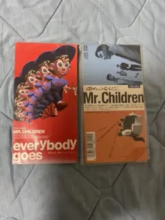 シングルCD Mr Children 抱きしめたい　everybody goes
