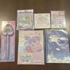 キキララ　メモ　占い　ボールペン　シール　レターセット