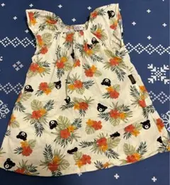 ミキハウス　ダブルビー　ワンピース　90