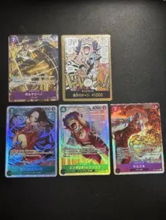 ワンピースカードゲーム 決戦の刻 SR 金ドン Rパラレル まとめ売り