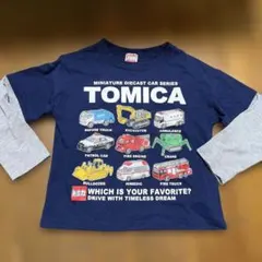 TOMICA 長袖カットソー 110cm トミカ　ロンT
