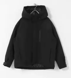 アーバンリサーチサニーレーベル　フーディーダウンジャケット　ブラック