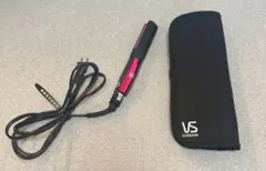 VS Sassoon ストレートヘアアイロン ピンク/ブラック