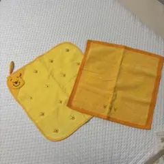 くまのプーさん ハンドタオル 2枚セット