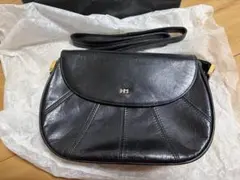【訳あり】HANAE MORI ハナエモリ ショルダーバッグ ヴィンテージ 黒