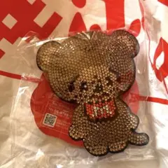 モンチッチ　煌めく！モンチッチラインストーンマスコット　クマ