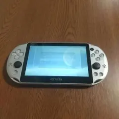美品 ソニー PSvita PCH-2000 シルバー 本体