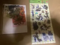 【正規品】ズートピア シール　ステッカー　まとめ
