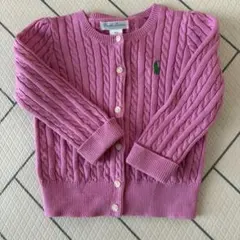 Ralph Lauren ピンク カーディガン 18M