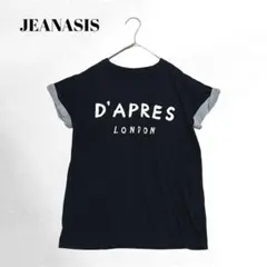 【JEANASIS】✨️トップス/半袖Tシャツ/フロントロゴ/カジュアル/フリーのサムネイル