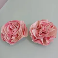 コサージュ　カシミア　花