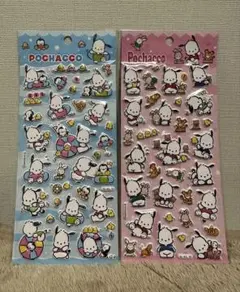 ポチャッコ サンリオ　ステッカーセット　台湾正規品　日本未発売ぷっくりシール