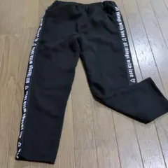 黒いスウェットパンツ 120サイズ　裏起毛