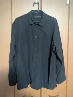 nano universe ブラック 長袖シャツ Sサイズ