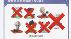 原神】 童夢奇珍シリーズトレーディングちびキャラフィギュア