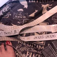 Hey! Say! JUMP ツアー 銀テープ Ssay ドーム シルバー