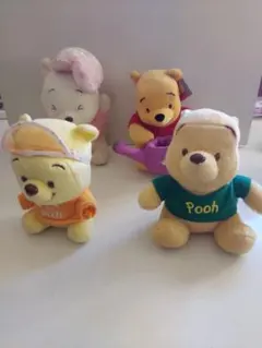 くまのプーさん ぬいぐるみ 4体セット