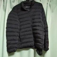 ウルトラライトダウンジャケット/メンズ　ブラック　XL