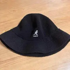 KANGOL ブラック バケットハット