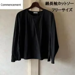 Commencement コメンスメント長袖カットソー