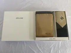 未使用保管品 セリーヌ CELINE マルチケース タオルハンカチセット 2