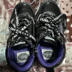 ヨースケ YOSUKE 厚底スニーカー 靴 ウエッジソール 黒 37 23.5