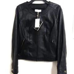 未使用◆any SIS レザージャケット　羊革 2025年最新】any SiS レディース レザージャケット・ライダース