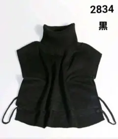 タートルネックベスト
