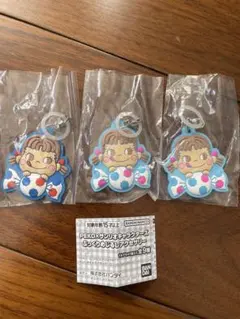 ペコちゃん サンリオ ぷっくりめじるしアクセサリー 3点セット