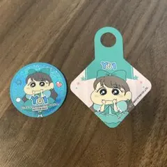 FRUITSZIPPER クレヨンしんちゃん 櫻井優衣 コラボカフェ ステッカー