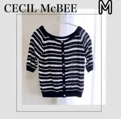 【新品未使用】セシルマクビー　カーディガン　Mサイズ　CECIL McBEE