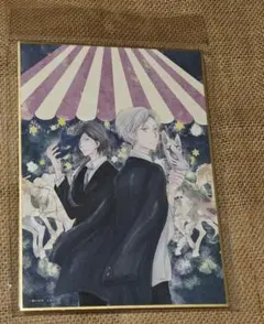 LaLa原画展 夏目友人帳 イラスト 色紙 50周年記念のサムネイル