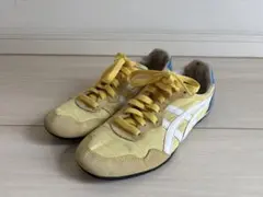 オニツカタイガー/MEXICO 66 イエロー×サックスブルー 23.5㎝