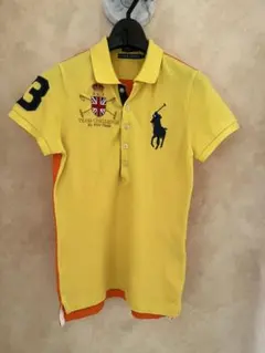 【希少美品】Ralph Lauren ポロシャツビッグポニー✖️ユニオンジャックM