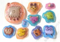 たまごっち　立体シール おすそ分け　10個セット