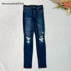 Abercrombie&Fitchシモーネハイライズスーパースキニーダメージ26のサムネイル