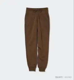 ユニクロ UNIQLO ヒートテックボアスウェットパンツ ブラウン L