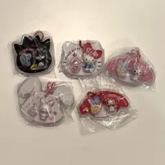 パッケージチャーム　サンリオ　５点セット