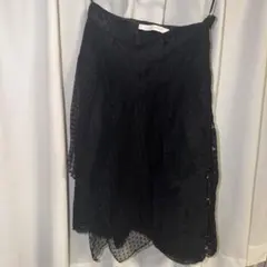 SeeByChloe レース 黒　スカートのサムネイル
