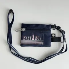 【新品・未使用】EASTBOY イーストボーイ ネイビー　コイン　キーケース