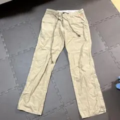 Edwin ベージュ チノパン ドローストリング付き