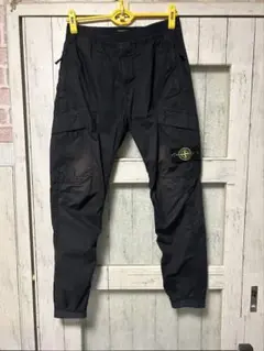 STONE ISLAND カーゴパンツ ブラック W28 - メルカリ